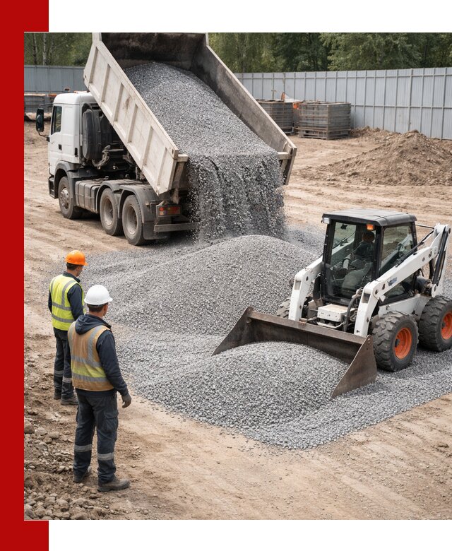 Доставка и продажа гранитного щебня фракции 0-5 в Златоусте