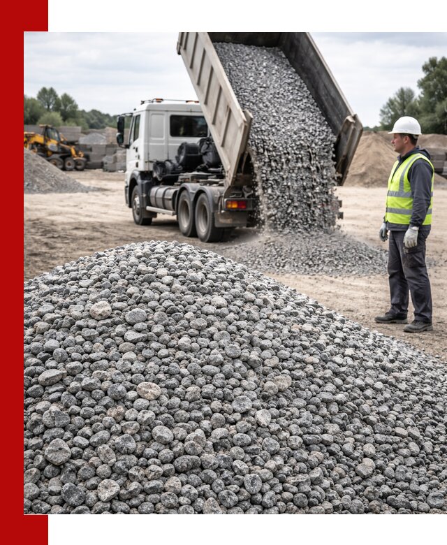 Доставка и продажа гранитного щебня фракции 5-20 в Златоусте