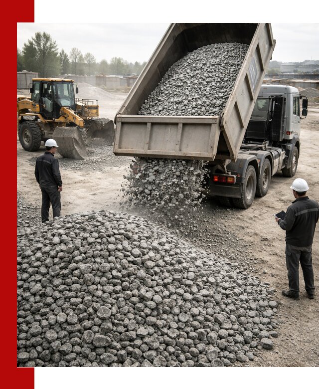 Доставка гранитного щебня фракции 20-40 в Златоусте