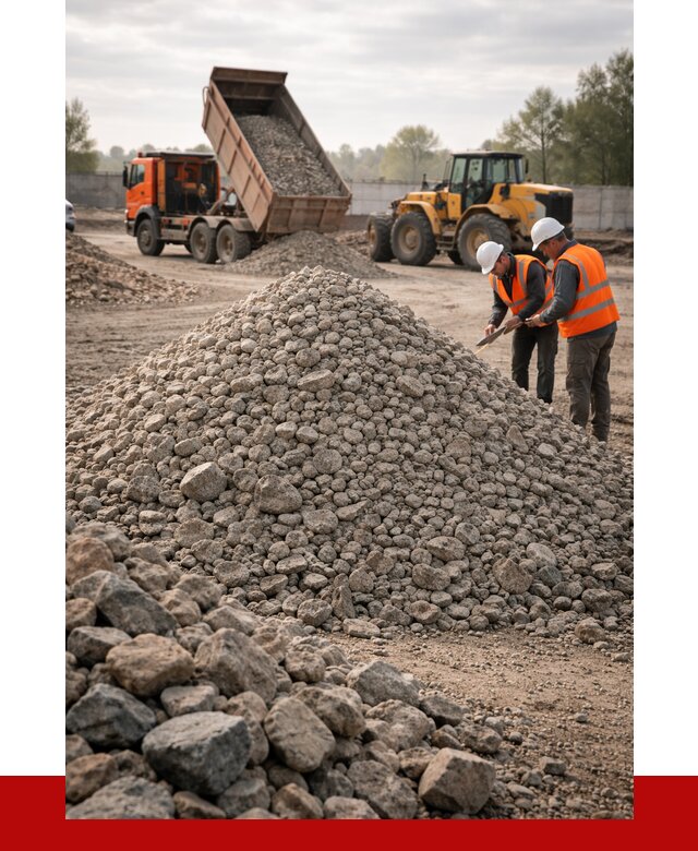 Гранитный щебень фракция 40-70 в Златоусте от 2578 руб ПРОНЕРУДЗлт