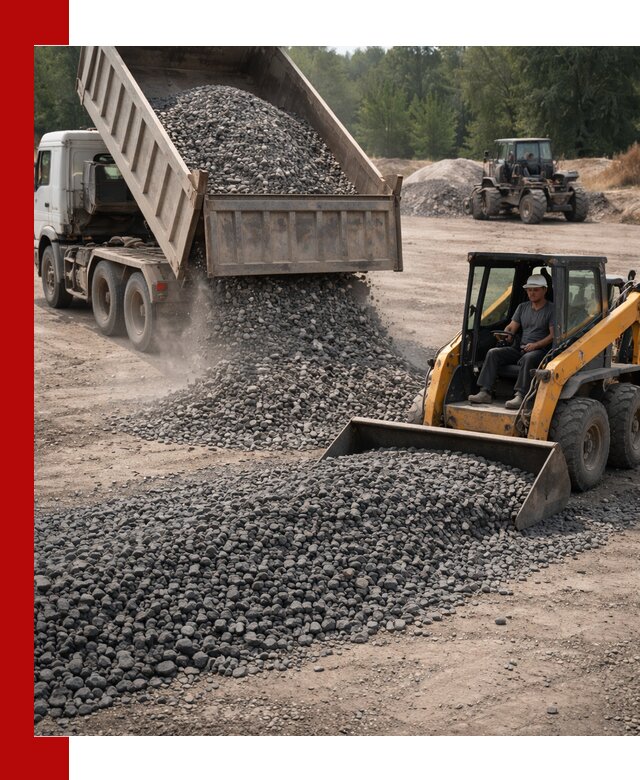 Гранитный щебень фракция 40-70 с доставкой в Златоусте