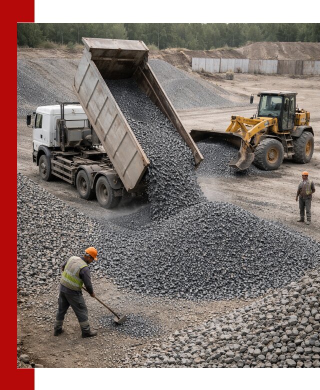 Щебень габбро-диабаз фр. 5-20 с доставкой в Златоусте