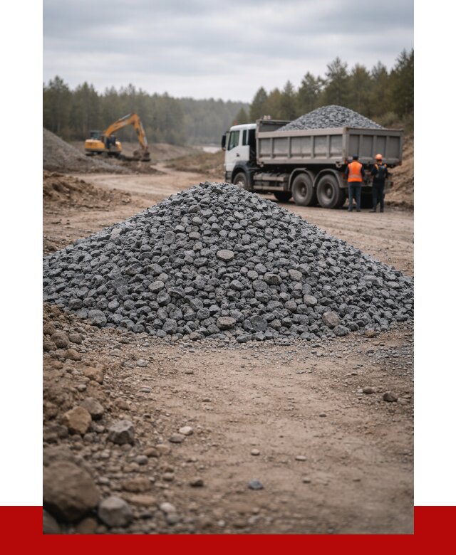 Щебень габбро диабаз фракция 40-70 в Златоусте от 2268 р-ПРОНЕРУДЗлт