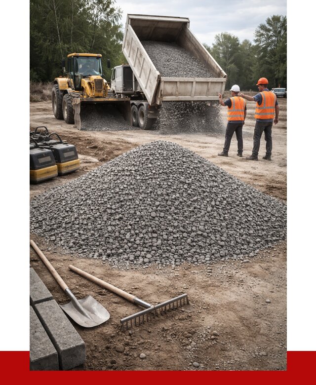 Гравийный щебень купить в Златоусте от 2268 р. ПРОНЕРУДЗлт