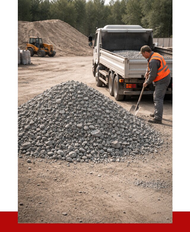 Гравийный щебень фракция 5-10 в Златоусте от 2268 р. | ПРОНЕРУДЗлт