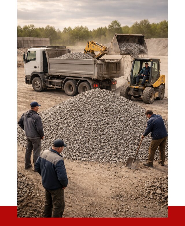 Гравийный щебень фракция 5-20 в Златоусте от 2474 р. ПРОНЕРУДЗлт