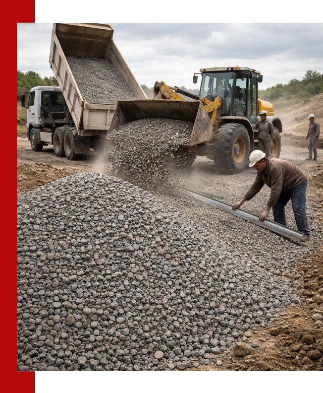 Гравийный щебень фракция 5-20 с доставкой в Златоусте