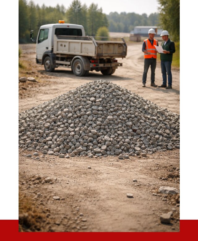 Гравийный щебень фракция 20-40 в Златоусте от 1237 р. | ПРОНЕРУДЗлт
