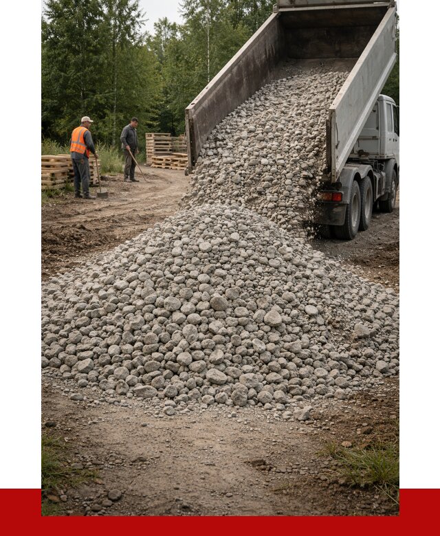 гравийный щебень фракция 70-120 в Златоусте от 2526 р. ПРОНЕРУДЗлт