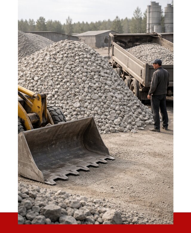 Известняковый щебень фракция 40-70 в Златоусте от 4330 р. | ПРОНЕРУДЗлт