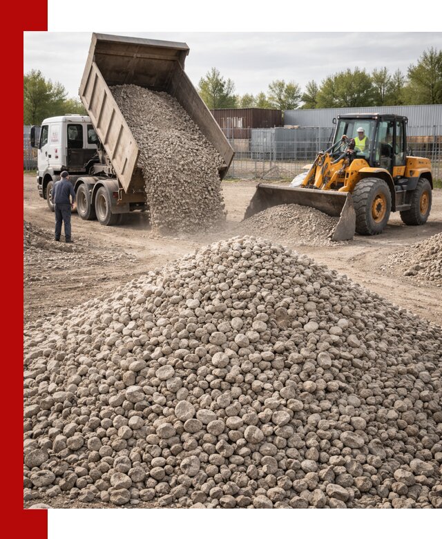 Доломитовый щебень фракции 20–41 с доставкой в Златоусте