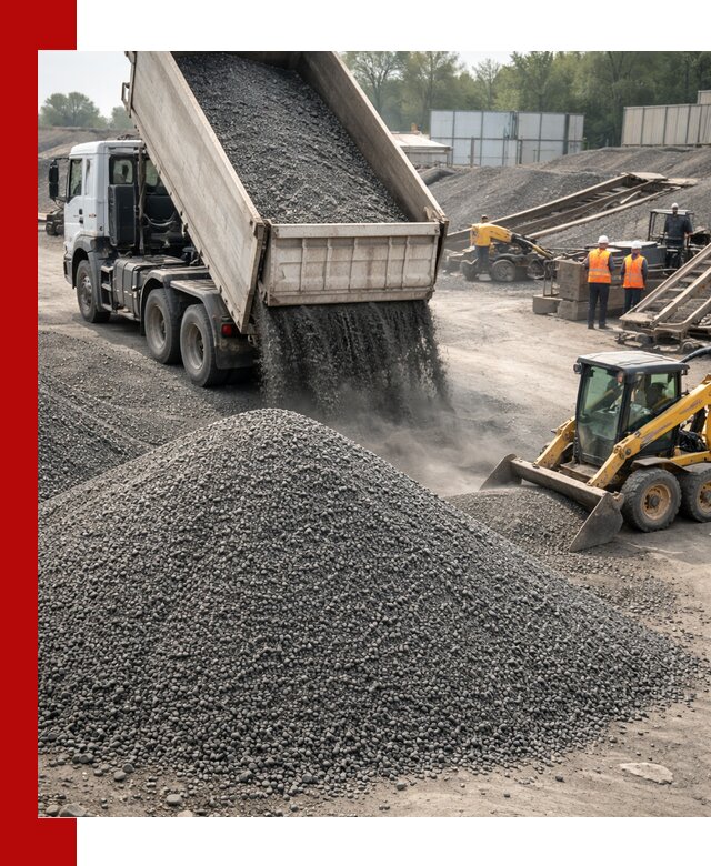 Вторичный щебень фракция 0–5 с доставкой в Златоусте