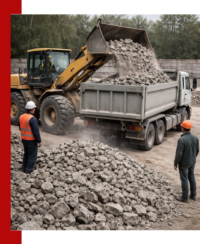 Вторичный щебень фракция 70–150 в Златоусте с доставкой