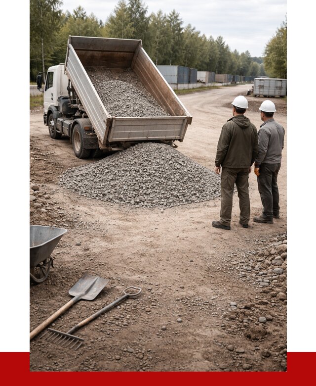 Бетонный щебень фракция 5-20 в Златоусте от 3299 р., ПРОНЕРУДЗлт