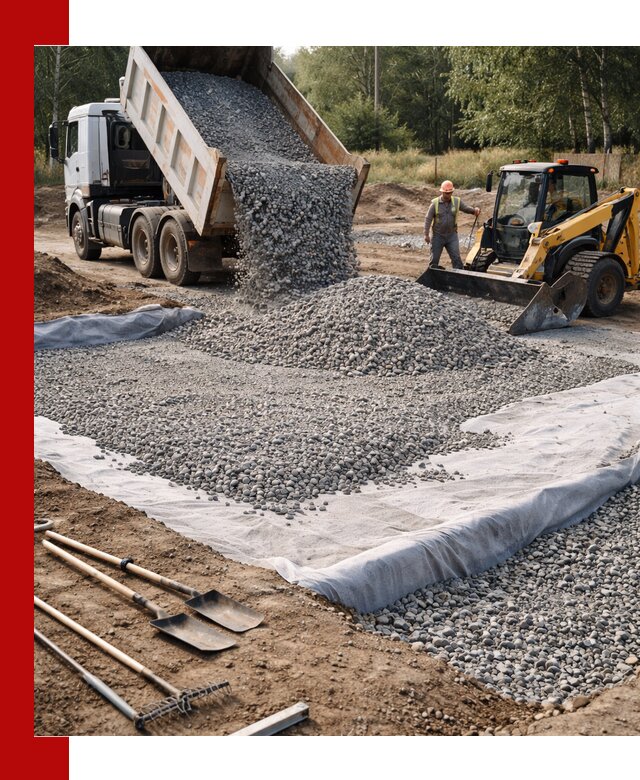 Щебень для фундамента с доставкой в Златоусте