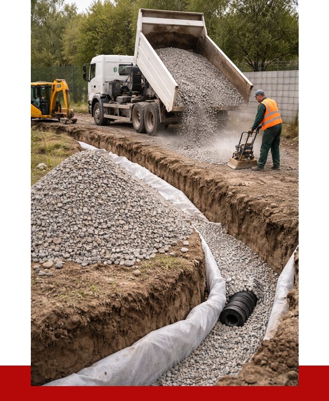 Щебень для дренажа в Златоусте от 1907 р., ПРОНЕРУДЗлт доставка