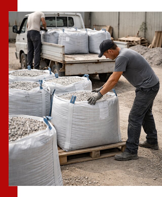 Доставка щебня в мешках по выгодным ценам в Златоусте