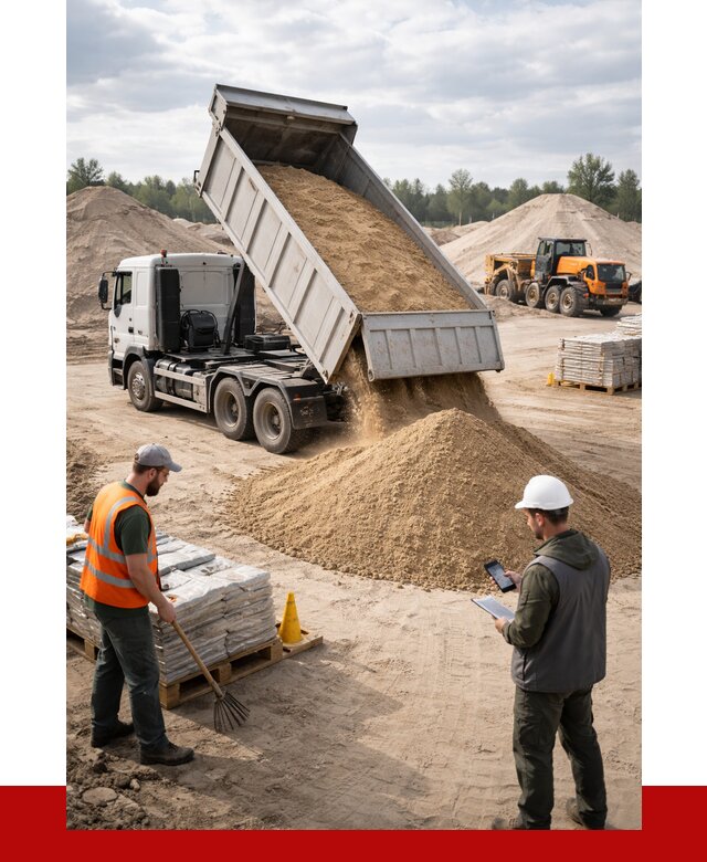 Карьерный песок с доставкой в Златоусте от 3712 р. ПРОНЕРУДЗлт
