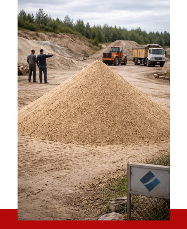 Карьерный песок навалом в Златоусте от 1856 р. | ПРОНЕРУДЗлт