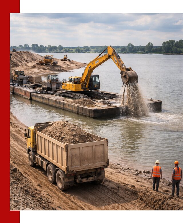 Намывной песок с доставкой в Златоусте оптом и в розницу