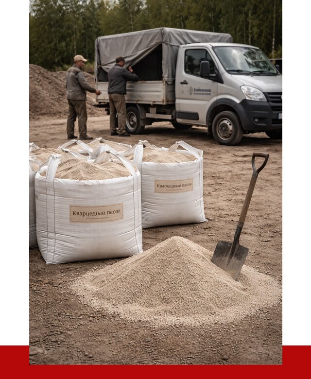 Кварцевый песок для пескоструя в Златоусте от 4640 р. | ПРОНЕРУДЗлт