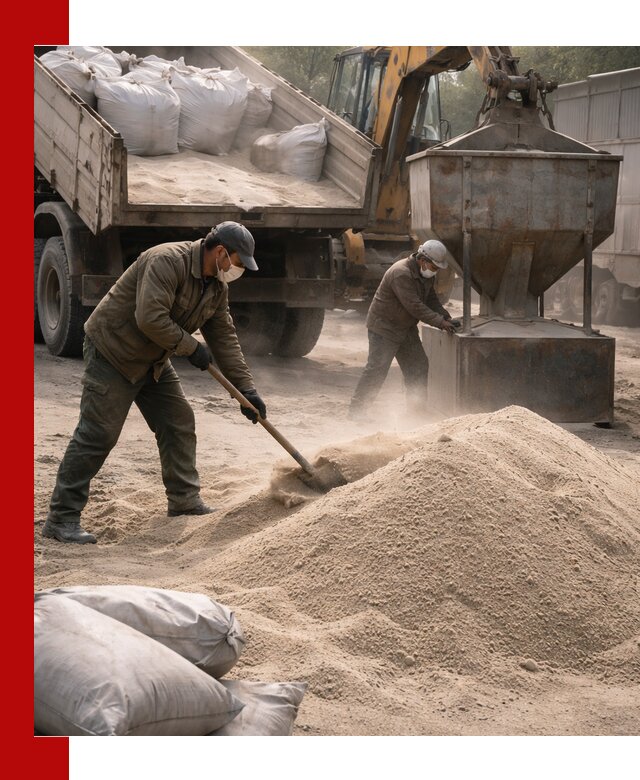 Кварцевый песок для пескоструя в Златоусте — доставка и качество