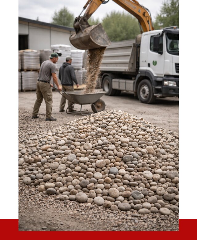 Галька декоративная в Златоусте от 3299 р. за куб | ПРОНЕРУДЗлт