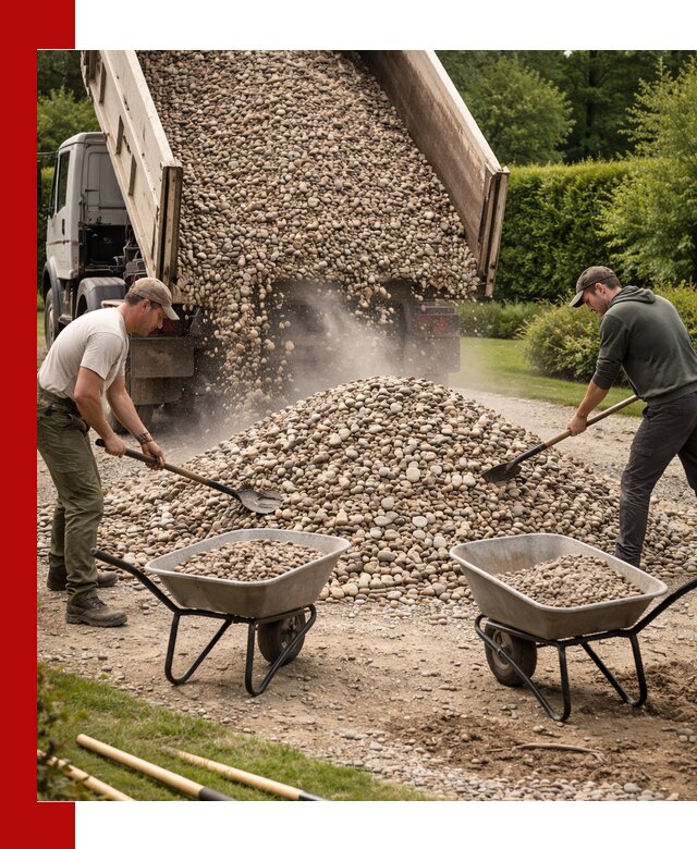 Доставка и продажа декоративной гальки в Златоусте