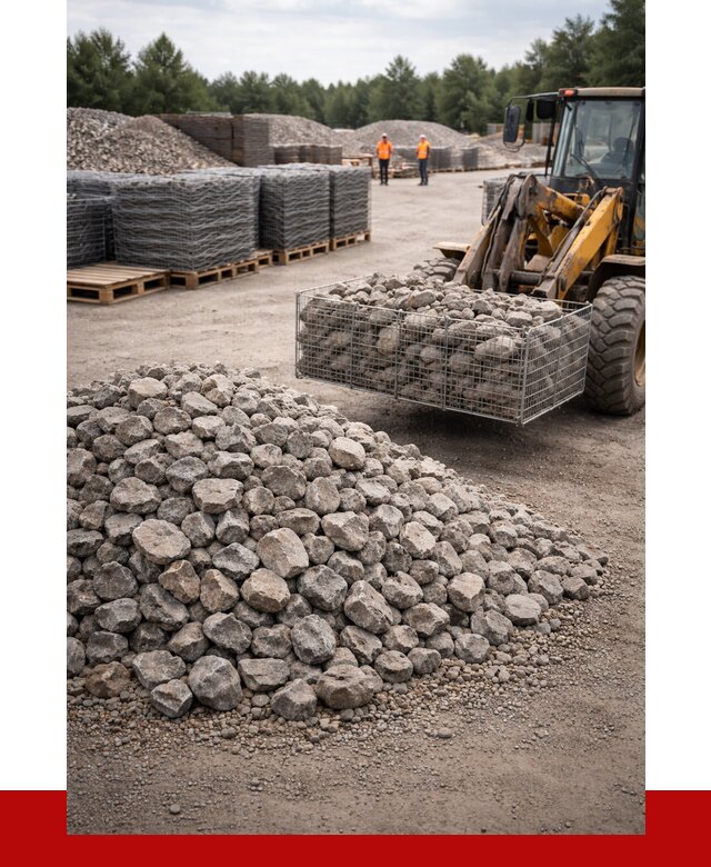 Камень для габионов фракция 70-150 в Златоусте от 4330 р. | ПРОНЕРУДЗлт