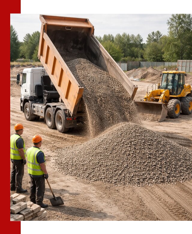 Доставка щебёночно-песчаной смеси ЩПС С7 в Златоусте