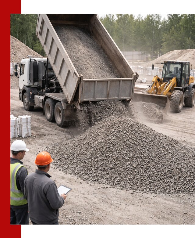 Доставка и продажа гранитного отсева 0-10 в Златоусте