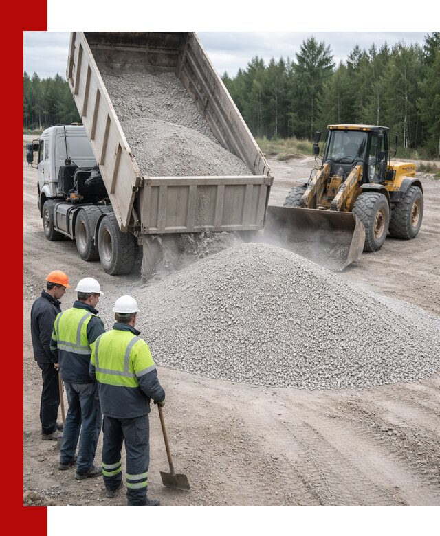 Известняковый отсев 0-5 доставка в Златоусте быстро и выгодно