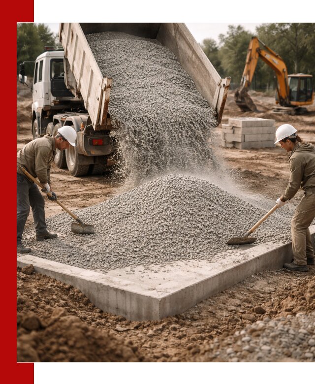 Доставка и продажа отсева для бетона в Златоусте