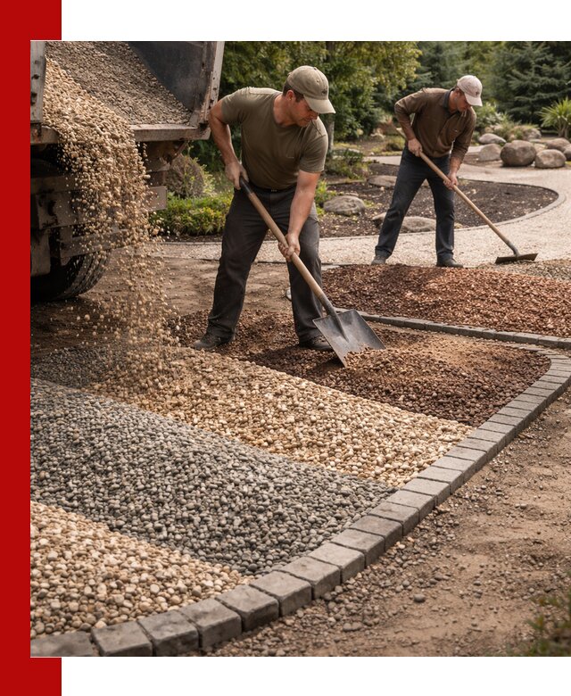 Декоративная крошка для ландшафта в Златоусте — продажа и доставка