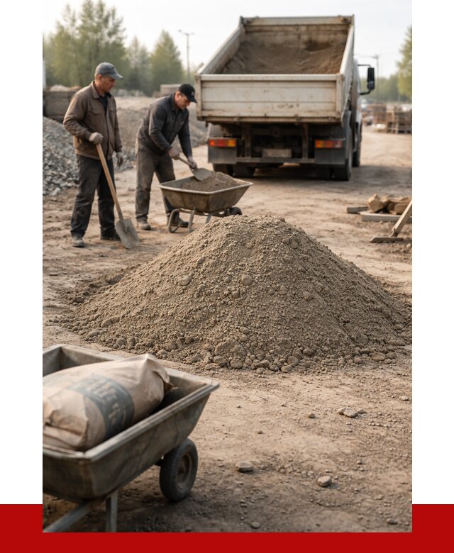 Цементно-песчаная смесь М150 в Златоусте от 4846 р. | ПРОНЕРУДЗлт