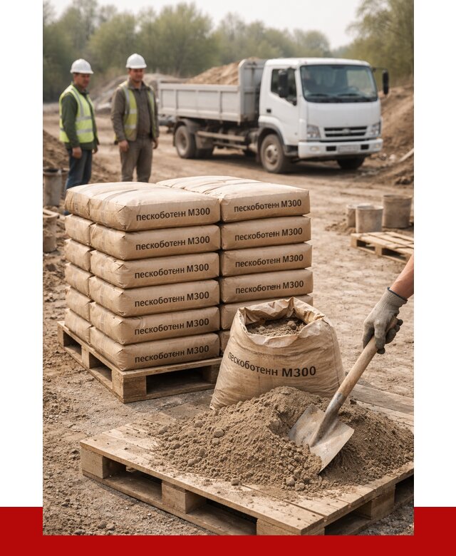 Пескобетон М300 в Златоусте с доставкой от 4794 р. за куб | ПРОНЕРУДЗлт