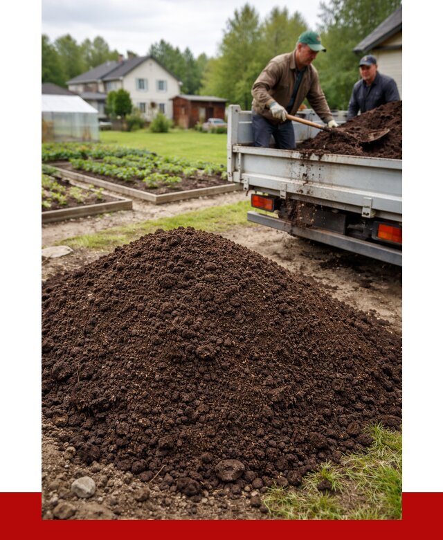 Плодородный грунт в Златоусте с доставкой от 4330 р. | ПРОНЕРУДЗлт