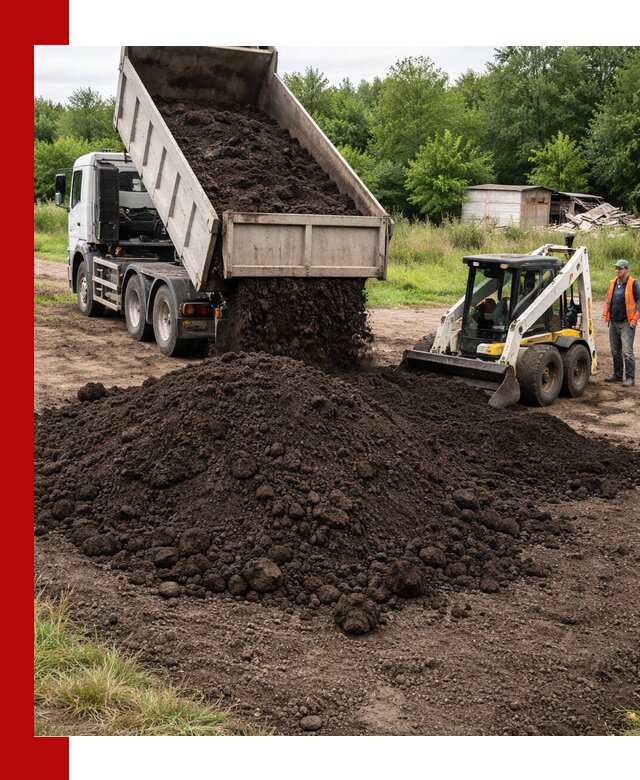Поставка плодородной земли с доставкой самосвалом в Златоусте