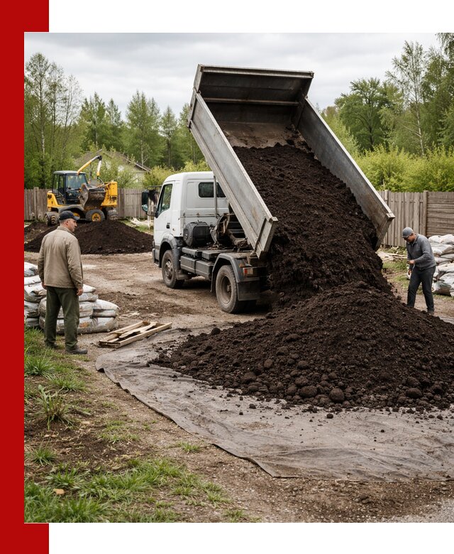 Доставка качественного почвогрунта в Златоусте оптом и в розницу