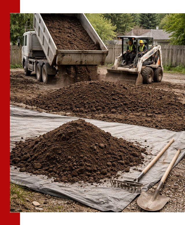 Грунт для отсыпки участка с доставкой в Златоусте