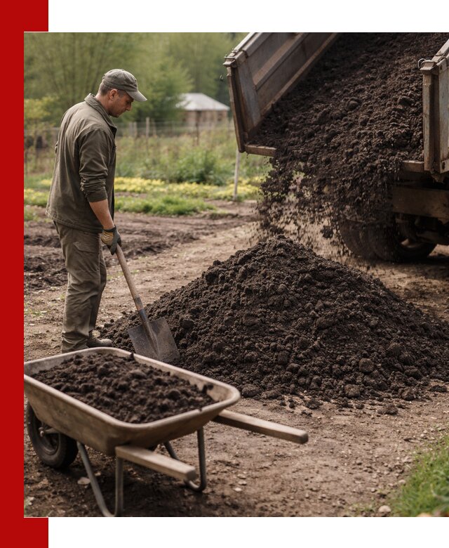 Доставка качественной земли для огорода в Златоусте
