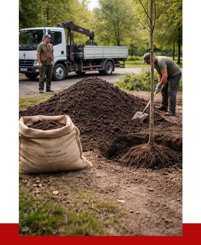 Грунт для посадки деревьев в Златоусте от 1237 р. | ПРОНЕРУДЗлт