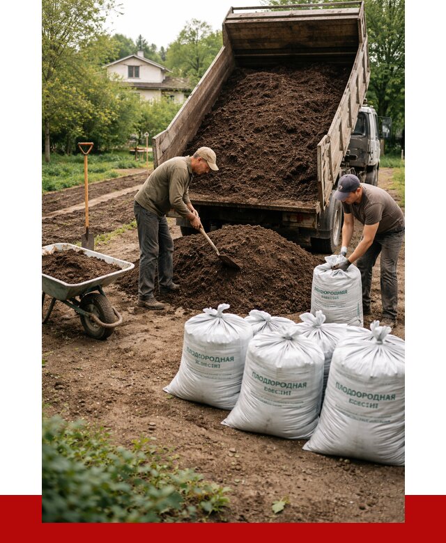 Плодородная смесь в Златоусте от 4330 р./куб с доставкой | ПРОНЕРУДЗлт