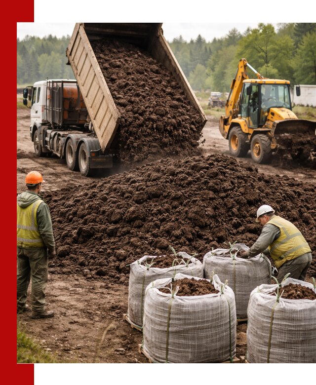 Доставка нейтрального торфа в Златоусте оптом и в розницу