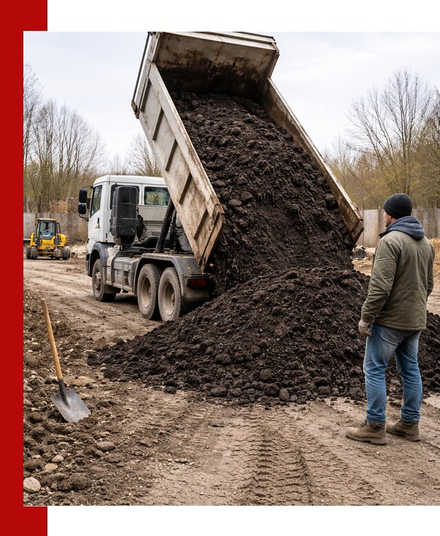 Доставка чернозема навалом в Златоусте быстро и выгодно