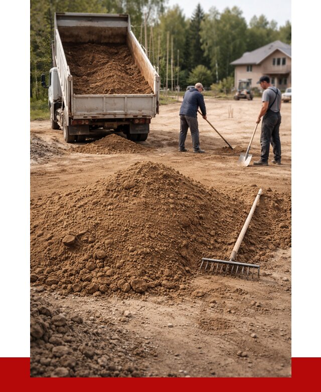 Суглинок для планировки в Златоусте с доставкой от 4330 р. | ПРОНЕРУДЗлт