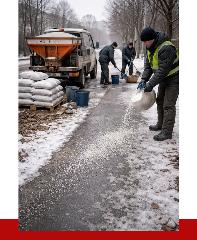 Реагент против гололеда в Златоусте с доставкой от 4640 р. | ПРОНЕРУДЗлт