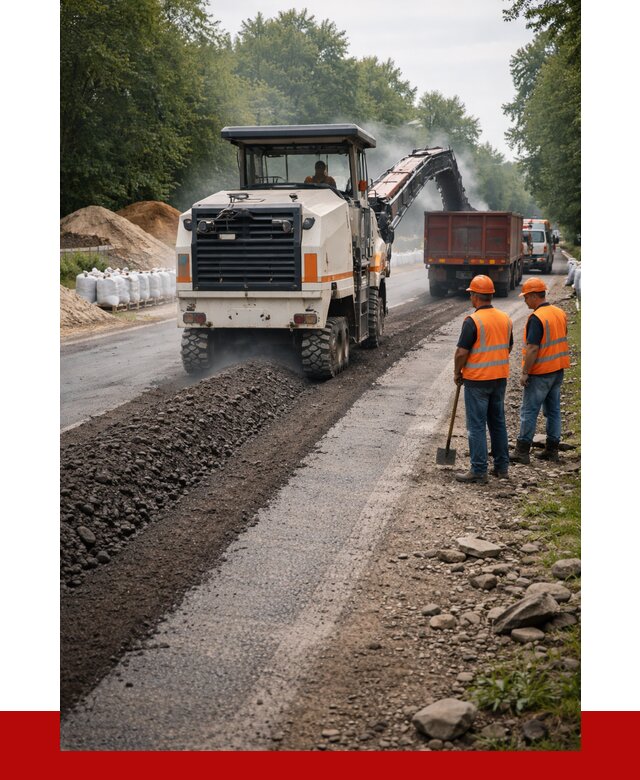 Фрезерованный асфальт в Златоусте от 2268 р./куб. | ПРОНЕРУДЗлт