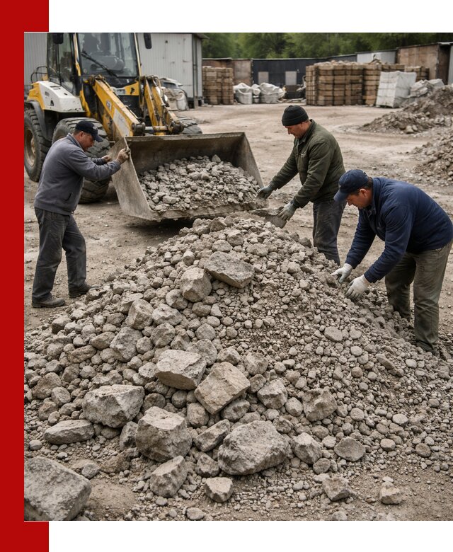 Демонтаж и вывоз бой бетона в Златоусте