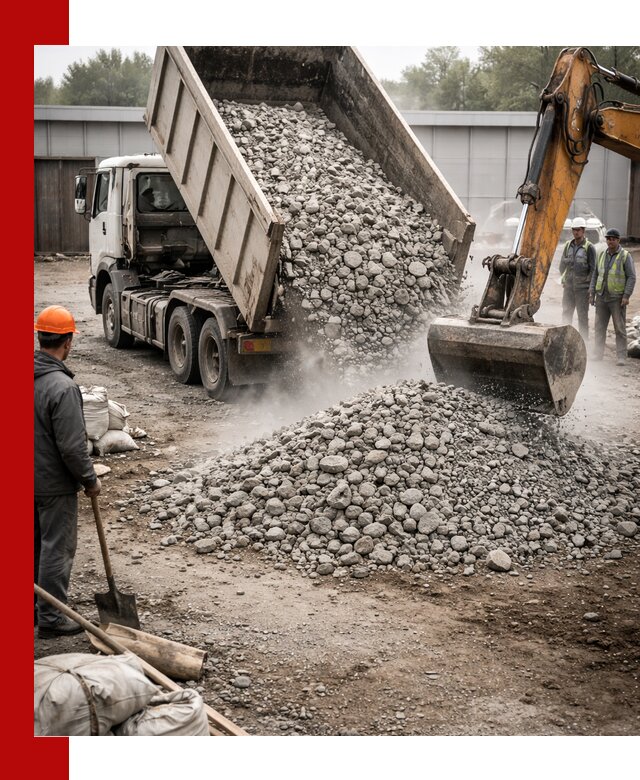 Доставка дробленого бетона в Златоусте оптом и в розницу